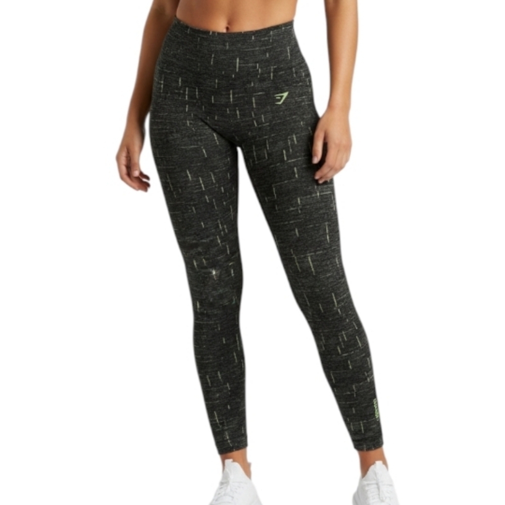 Gymshark Illumination Leggings Women Medium Green High Waist